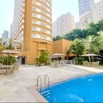 Flat no International Plaza com 2 dormitórios e 2 vagas disponível para locação no Jardins.