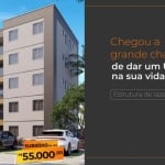 Apartamento residencial para Venda em condominio fechado, Papagaio, Feira de Santana, 2 quartos, 1 sala, 1 banheiro, 1 vaga 46,91 m² área total