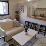 Apartamento mobiliado- Ed. Versalite- Vila Adyana/ Esplanada- Locação- 40m²