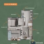 Apartamento com 2 quartos à venda na 28 de Setembro, 1, Setor Estrela Dalva, Goiânia