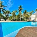 Casa à venda com heliponto de frente para o mar - 6 suítes - Piscina e churrasqueira - 12 vagas - Praia do Pernambuco, Guarujá/SP