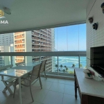 Frente mar - Apartamento com 2 dormitórios - Condomínio com lazer completo - 2 vagas - Jardim Astúrias - Guarujá/SP