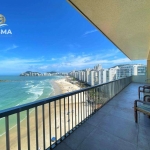 Apartamento alto padrão de frente para o mar nas Pitangueiras com 6 suítes e 4 vagas - Guarujá.