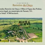 Fazenda à venda, 97000000 m² por R$ 110.000.000,00 - Zona Rural - Paranã/TO