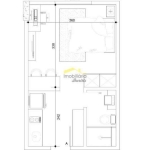 Apartamento à venda, 1 quarto, 1 suíte, 1 vaga, Buritis - Belo Horizonte/MG