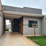 Casa  NOVA com 3 dormitórios à venda, 69 m² por R$ 230.000 - Jardim Água Verde - Rolândia/PR