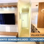 Apartamento com CLOSET, decorado, no 5° andar Village Paraná