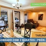 Ótimo sobrado com 3 quartos, no Tarumã, próximo ao Jockey