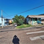 Terreno de esquina com 187 m2, construção de alvenaria de 50 m2, no bairro Nova Sapucaia, Sapucaia do Sul