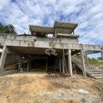 Casa em construção no bairro Pagará, em Santo Amaro da Imperatriz- SC