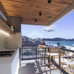 Apartamento frente mar com dois quartos no Canto Grande em Bombinhas SC