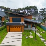 Casa 4 suítes, 439m² privativos, no Condomínio Aspen Mountain, em Gramado