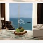 Apartamento loft duplex com suíte, vista para o mar