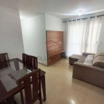 Apartamento com 55mts  2 dormitórios 1 sala e banheiro 1 vaga de garagem . Apartamento esta mobilado