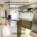 Apartamento no Bueno prox praça T25, Shopping Buena Vista e Goiania, supermercados, conveniencias, com armarios e um lazer incrivel