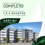 Apartamentos de 1 e 2 quartos, Campo Grande, Parque Brito