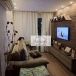 Apartamento com 2 dormitórios à venda, 60 m² por R$ 350.000,00 - Morro de Nova Cintra - Santos/SP