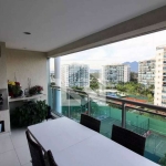 Apartamento 5 Quartos na Barra da Tijuca – 206 m² com 4 Suítes e 3 Vagas