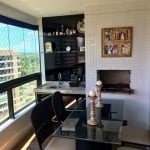 Apartamento 3/4, varanda gourmet, mobiliado, lavado, 2 vagas, em Alphaville