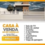 Casa para Venda em Florianópolis, São João do Rio Vermelho, 2 dormitórios, 1 suíte, 2 banheiros, 1 vaga