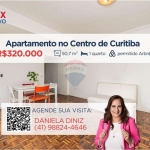 Apartamento à venda, 51 m2, 1 quarto, Centro - Curitiba/PR