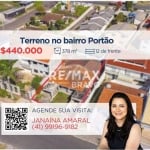 Terreno no Portão, ZR3, 378m², Curitiba-PR