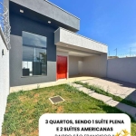 Casa a venda - 3 suítes - Com piscina - São Francisco - Senador Canedo