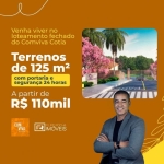 Terrenos em Cotia divisa com Itapevi Bairro Roselandia 125 metros Loteamento ComViva HARMONIA