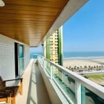 Apartamento com Sacada Vista Mar e Lazer Completo