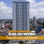 Oportunidade 3 quartos na Ilha do Retiro(Novo)