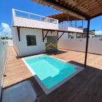 Jauá Casa em Condomínio 2/4 1 suíte com Piscina 280 mil