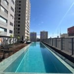 Apartamento 63,93m², 02 dormitórios (sendo 01 suíte), 02 banheiros e 01 vaga de garagem.  Condomínio com portaria, segurança, piscina, salão de festa