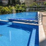 Apartamento 50m², 01 dormitório, 01 banheiro e 01 vaga de garagem.  Condomínio com segurança e portaria, piscina, churrasqueira, academia