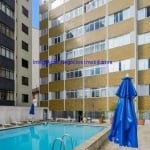 Apartamento  67,65m², 01 dormitório, 01 banheiro e 01 vaga na garagem.  Condomínio com portaria, segurança 24hrs, piscina, playground e salão de festa