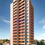 Apartamento 35,55m², 02 dormitórios e 01 banheiro; (Fotos ilustrativas, previsão de entrega Outubro/2027).  Condomínio com portaria, segurança