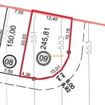 Terreno comercial à venda, 245,81 m², de esquina, Jardim dos Sabiás, Indaiatuba.