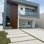 Maravilhosa casa nova à venda com 4 dormitórios à venda, 500 m² por R$ 3.800.000 - Condomínio Reserva da Serra - Jundiaí/SP