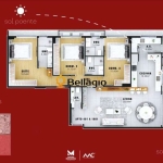 Apartamento 3 dormitórios à venda Nossa Senhora das Dores Santa Maria/RS