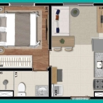 Apartamento com 1 quarto à venda na Rua das Grumixamas, 530, Jabaquara, São Paulo