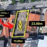 Terreno à venda medindo 495 m² por R$ 600.000 - Papicu - Fortaleza/CE