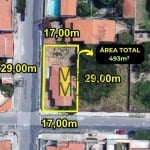 Casa Duplex com 3 quartos à venda, 193 m² por R$ 669.000 - Cidade dos Funcionários - Fortaleza/CE