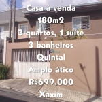 Amplo Sobrado com 3 quartos à venda