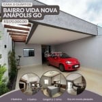 Belíssima casa no Residencial Vida nova - Rica em móveis planejados!!!