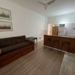 Apartamento mobiliado 1 dorm e 1 vaga prox metro