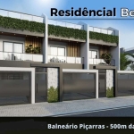 Sobrado Triplex com 3 dormitórios à venda, 181 m² por R$ 619.000 - Itacolomi - Balneário Piçarras/SC