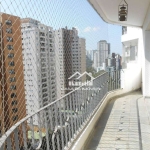 Aluga apartamento com 130m², 4 dormitórios e 2 vagas, no Morumbi.