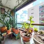 Praça dos Cactos - 85m² - 2 quartos - Varanda - Todo reformado, andar alto, móveis fixos- Bongi