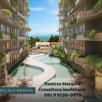 TM -APARTAMENTO A 100 METROS DO MAR DE TAMANDARÉ