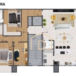 Cobertura com 194m² em Penha