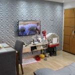 Apartamento de 50m² com 2 dormitórios